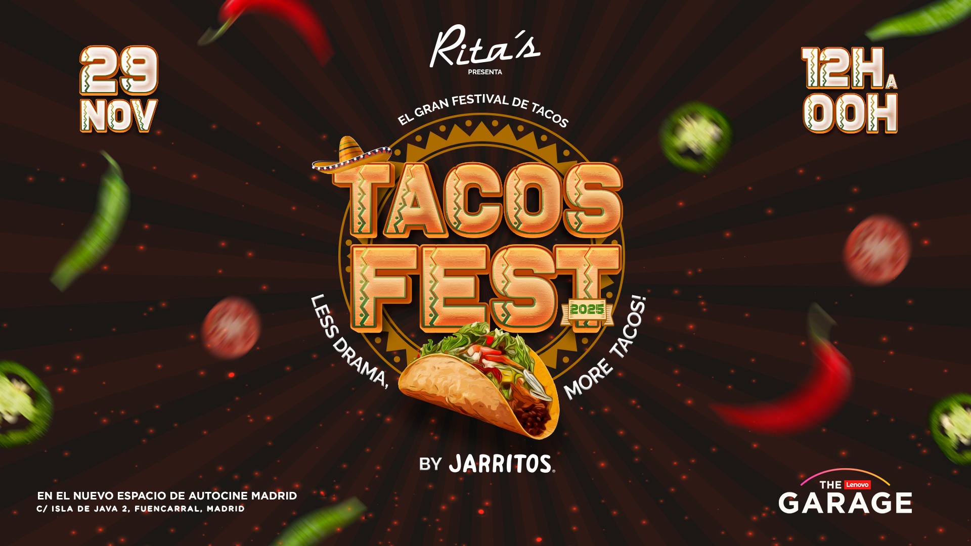TACOS FEST by JARRITOS | 29 NOVIEMBRE image