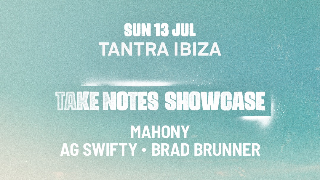 TAKE NOTES Showcase w/ Mahony image