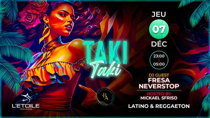 Cover for event: TAKI TAKI