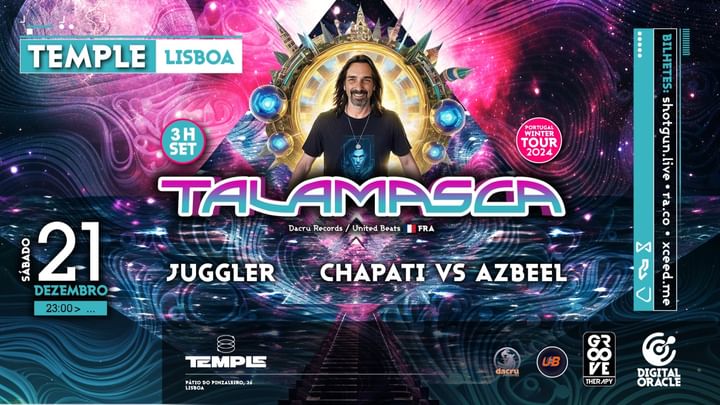 Cover for event: TALAMASCA 3h set @ Temple lx