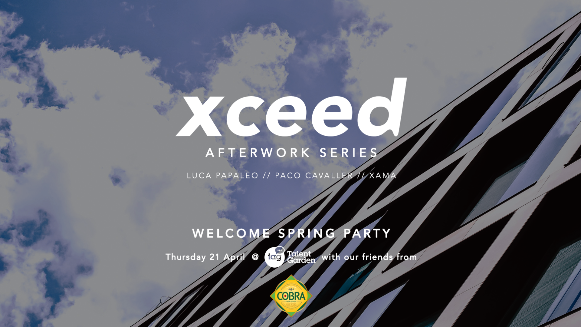 Talent Garden pres. Xceed Afterwork Series image