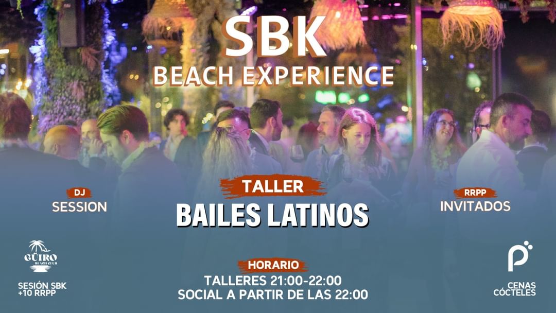 Couverture de l'événement Taller de Bailes Latinos