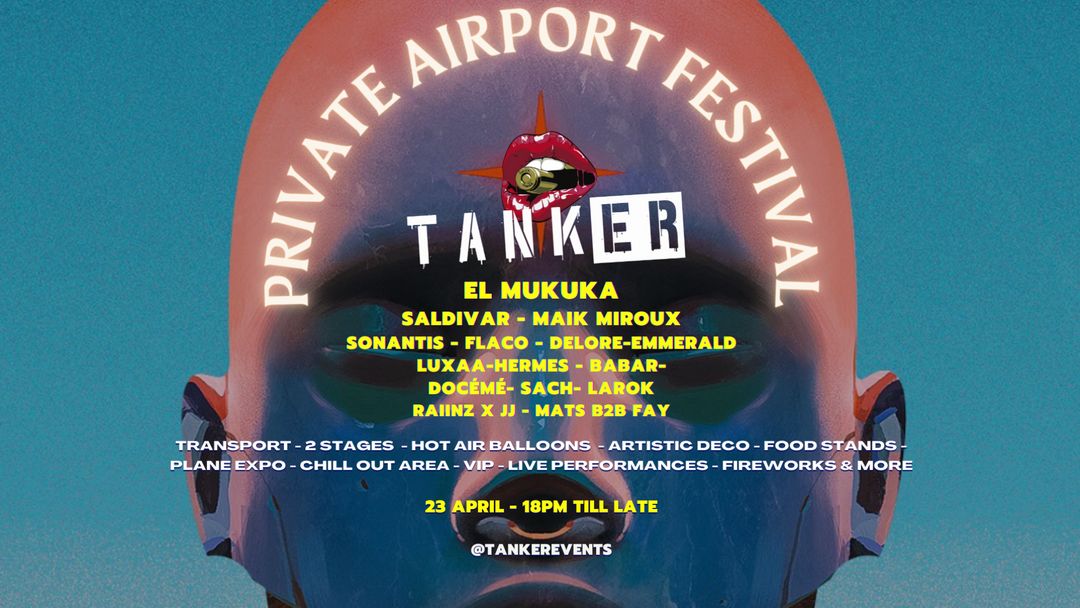 Tanker Airlines Festival-Eventplakat