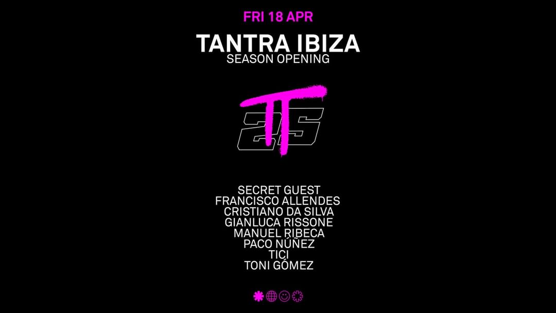 Capa do evento TANTRA IBIZA presents SEASON 25
