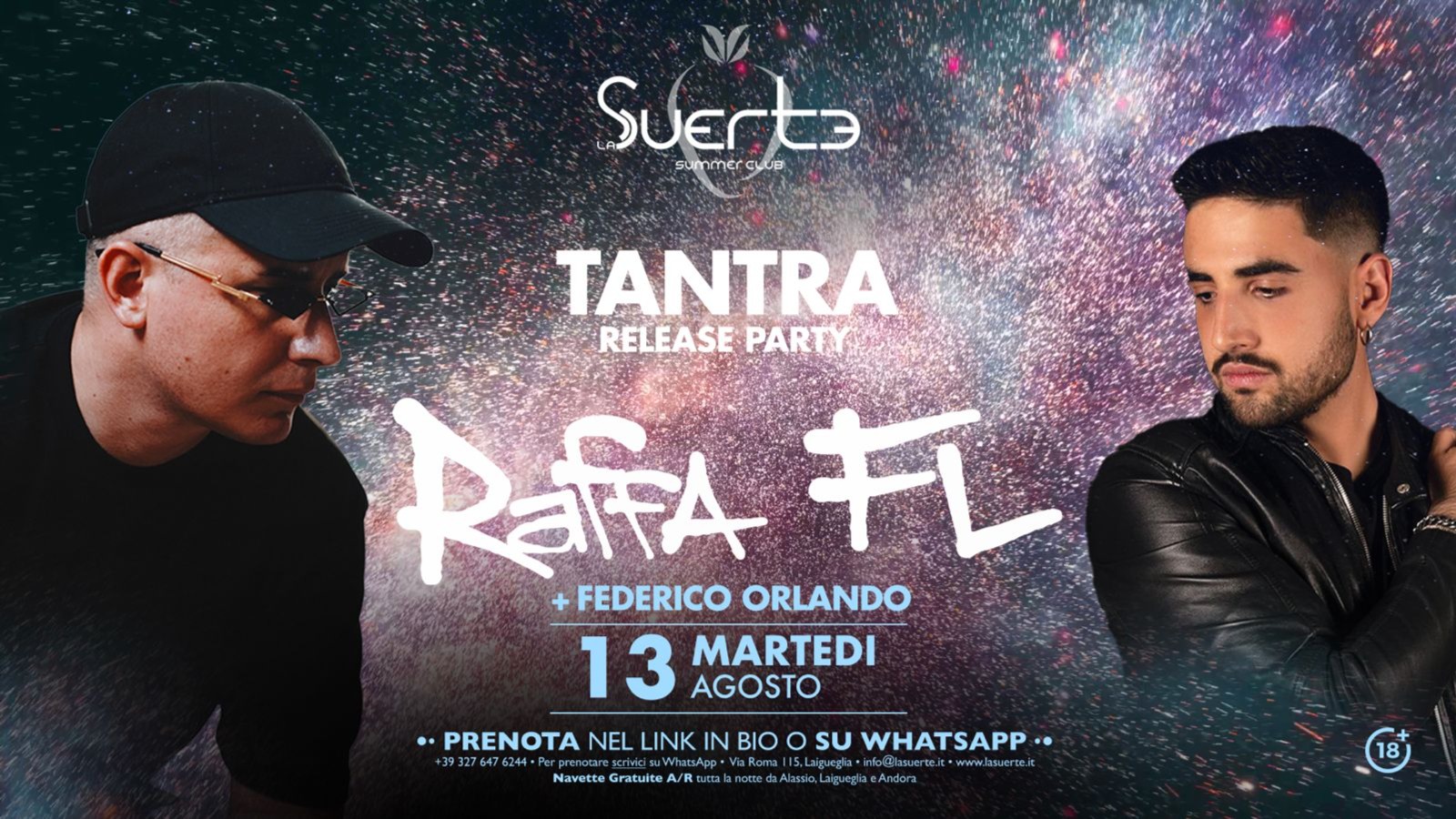 TANTRA RELEASE PARTY W/RAFFA FL image