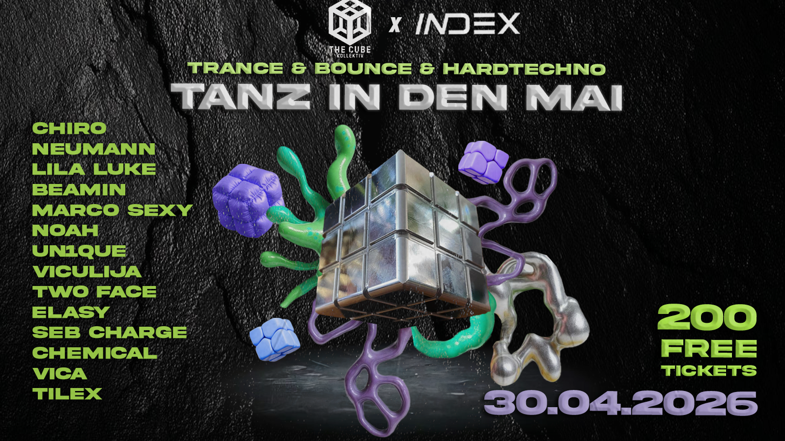 TANZ IN DEN MAI - Techno Party in Mainz
