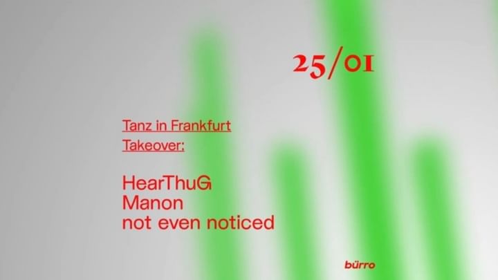 Cover for event: Tanz in Frankfurt Takeover at Buerro