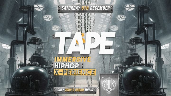 Cover for event: TAPE • SAISON 2 • VOL 3 - SATURDAY 9.12