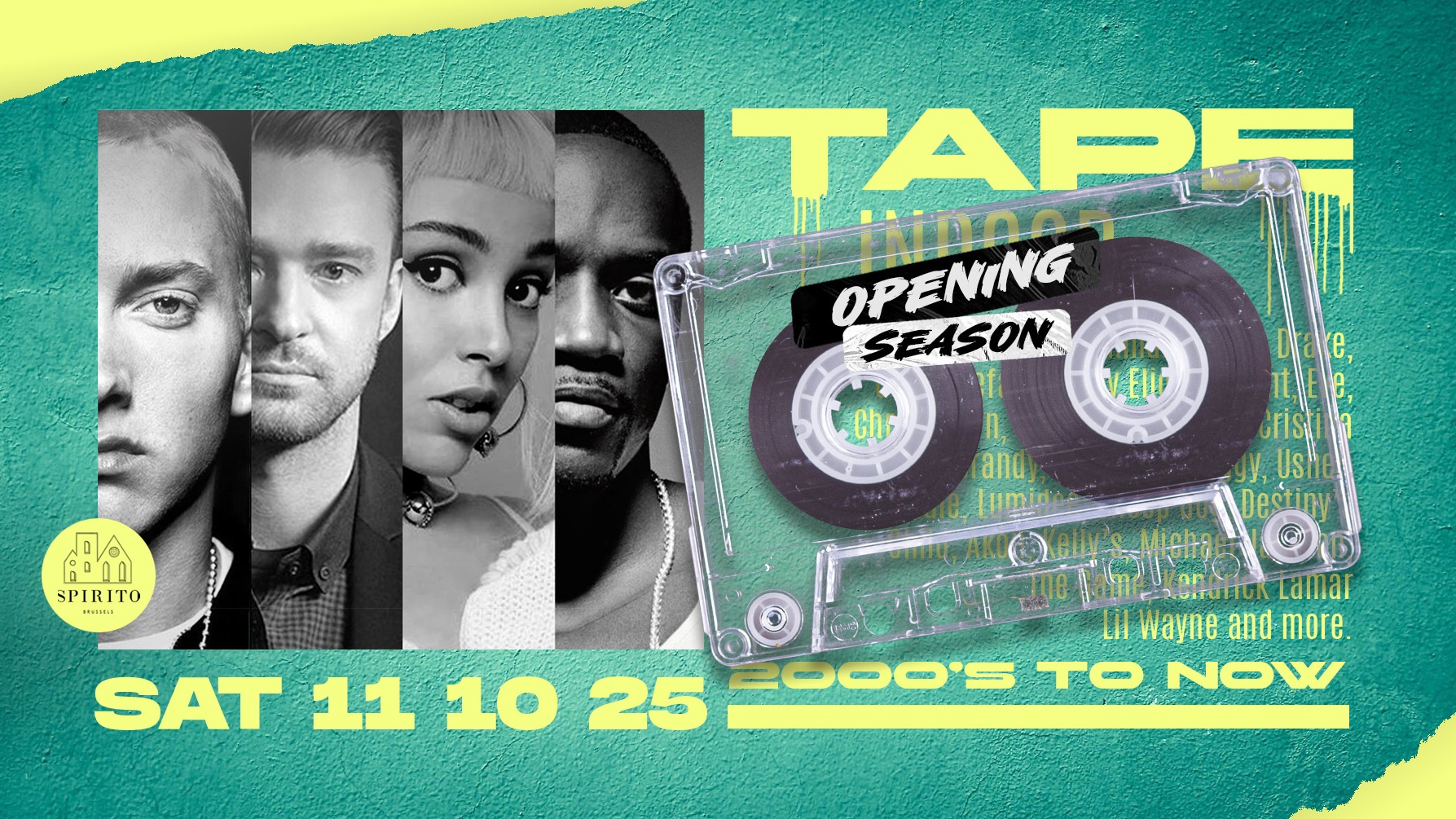 TAPE • OPENING SEASON • SATURDAY 11.10 image