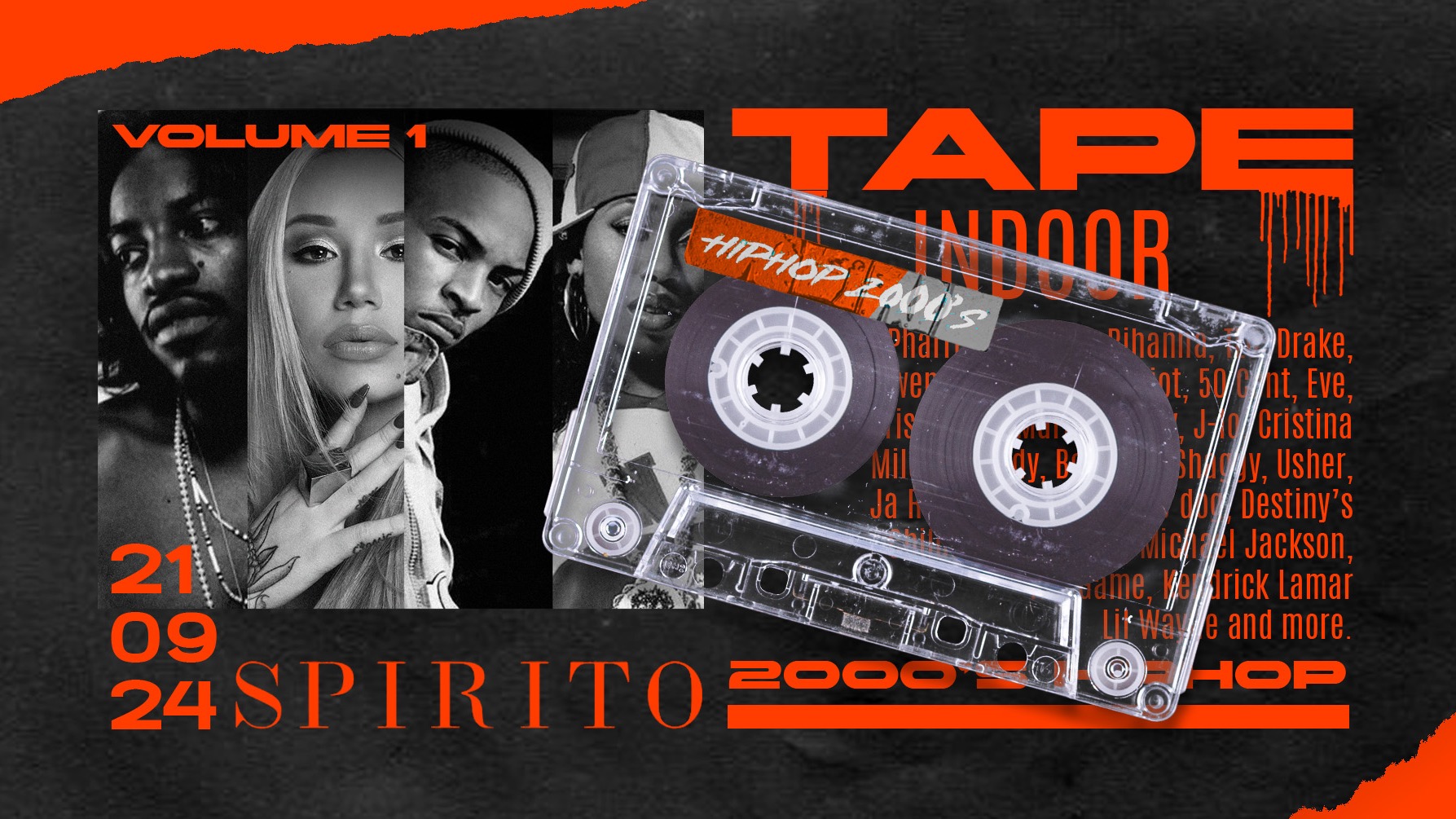 TAPE • OPENING SEASON • SATURDAY 21.09 image