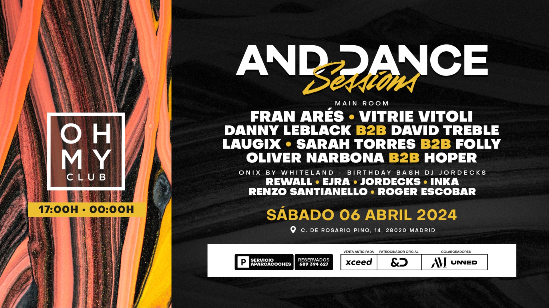 TARDEO AND DANCE SESSIONS @ OH MY CLUB (SESION DE TARDE) image