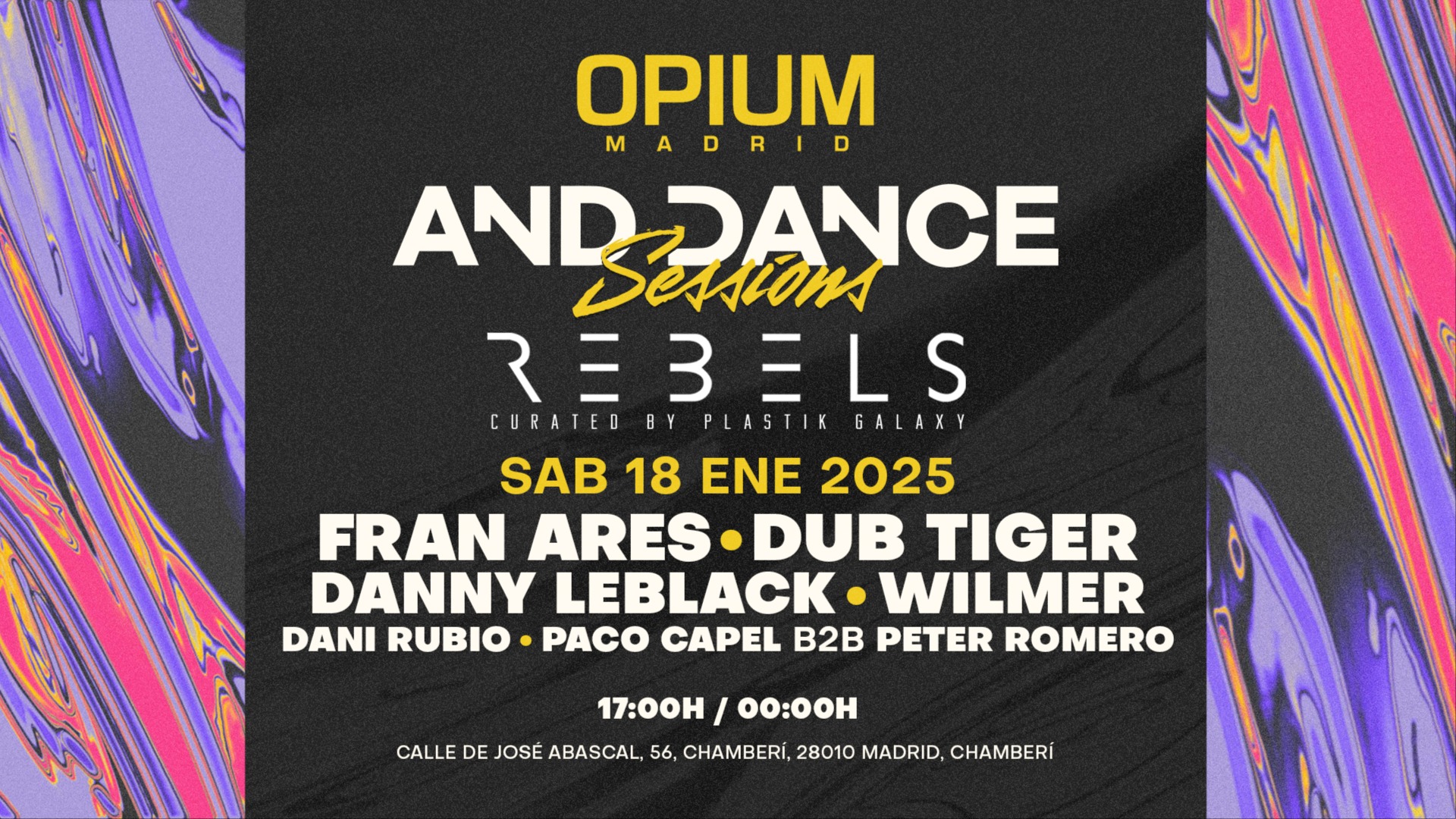 TARDEO AND DANCE x REBELS PT @ OPIUM MADRID (SESION DE TARDE) image