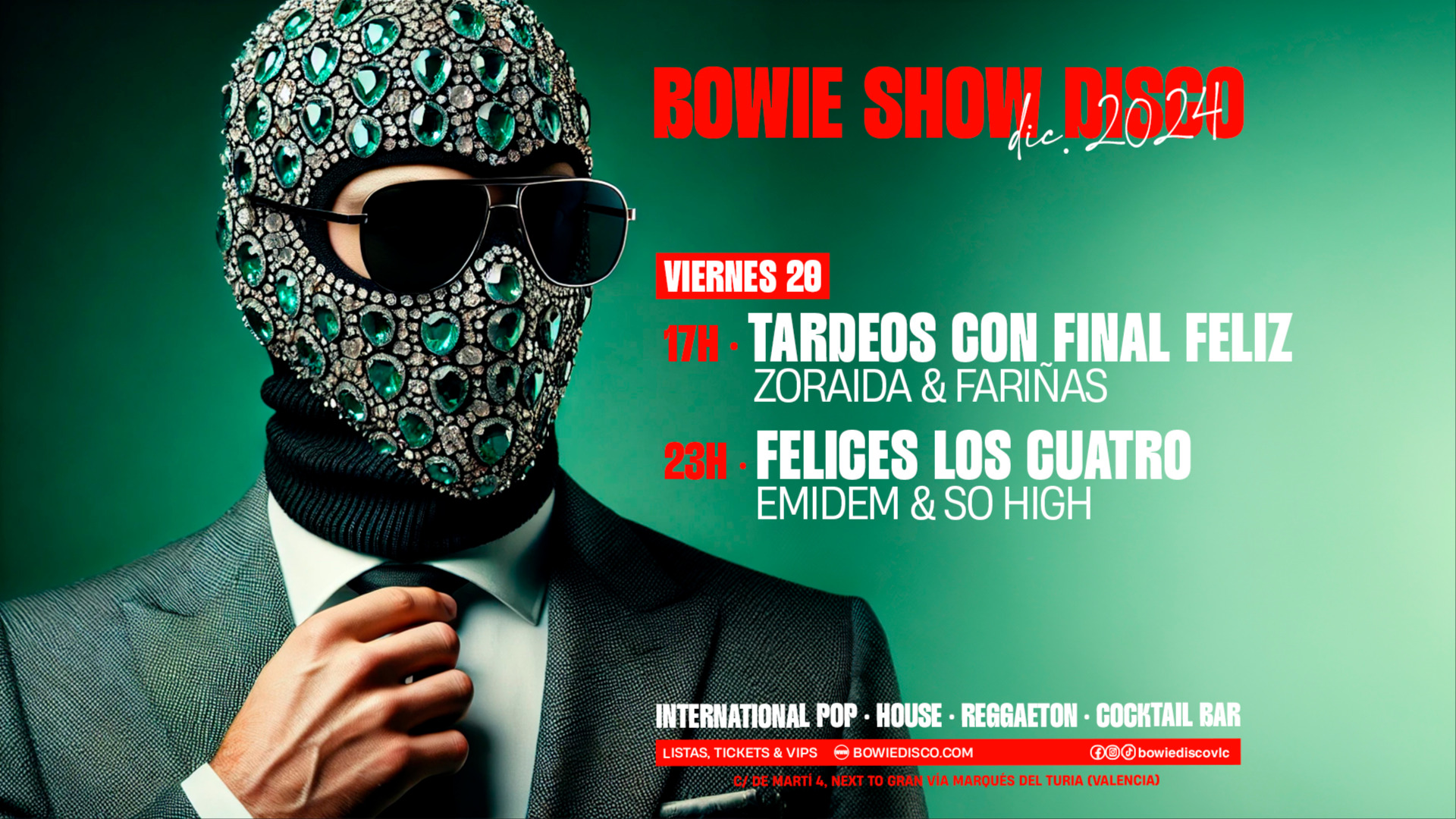 TARDEO - Bowie Show Disco - Be the Fucking Boss