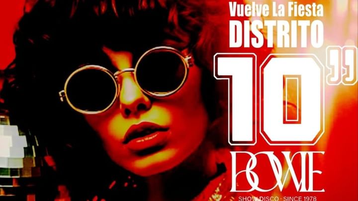 Cover for event: TARDEO DISTRITO 10 en BOWIE