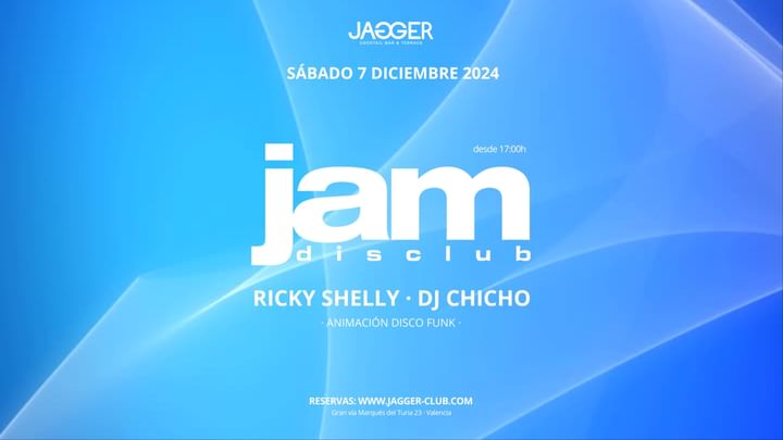 Cover for event: TARDEO Jagger Club · JAM DISCLUB