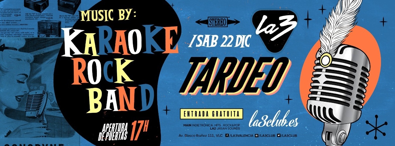 TARDEO LA3: KARAOKE ROCK BAND image