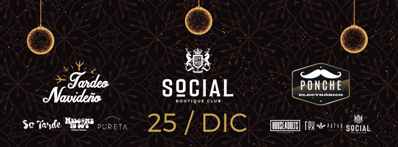 Tardeo Navideño + Ponche Electrónico