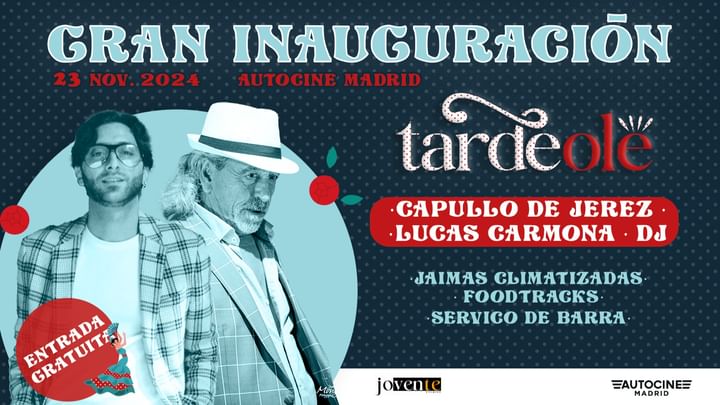 Cover for event: Tardeole en Autocine Madrid