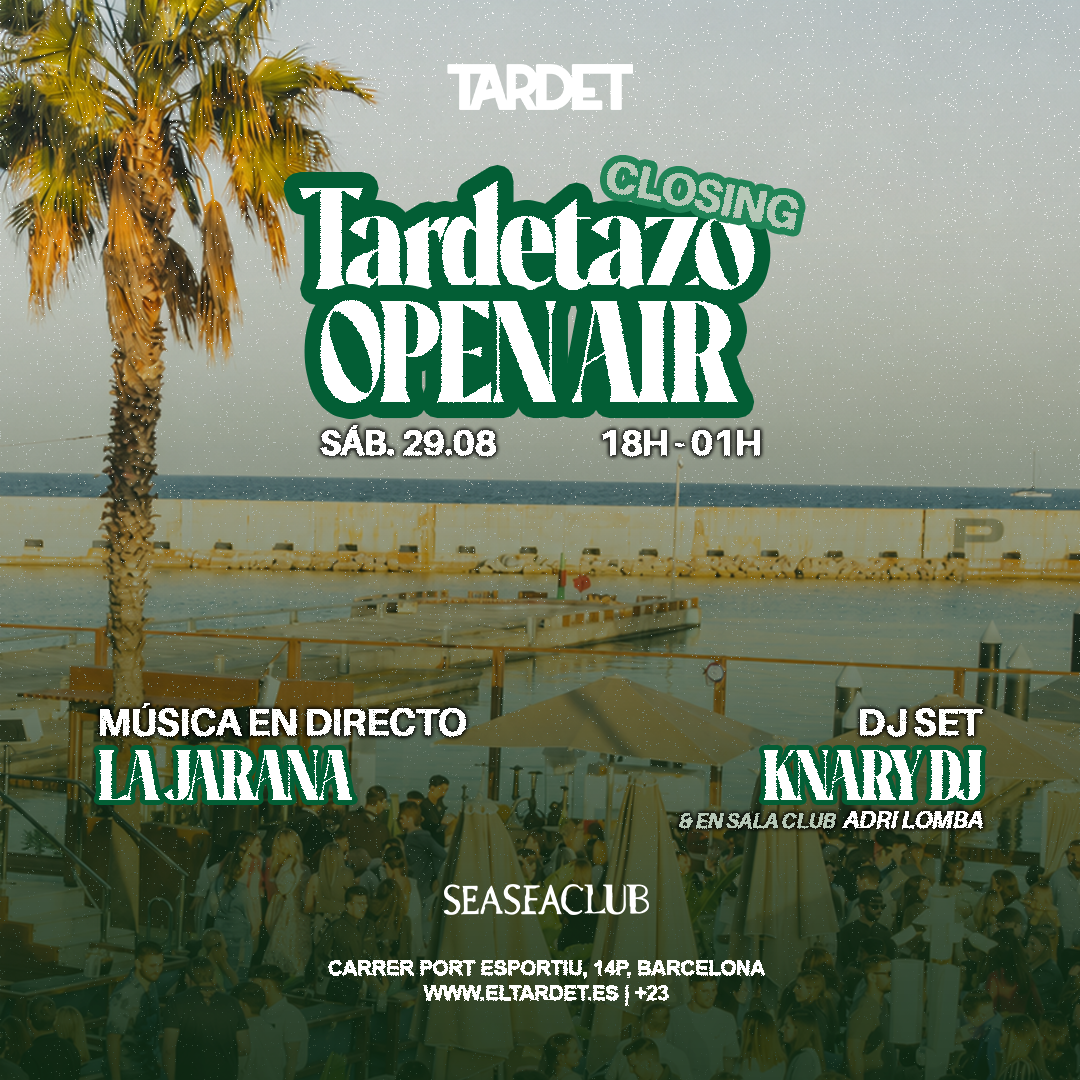 TARDETAZO OPEN AIR XL X SEASEACLUB image