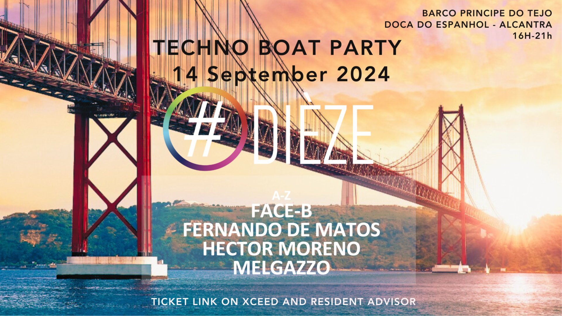 Techno boat Party by Dièze Principe do Tejo  image