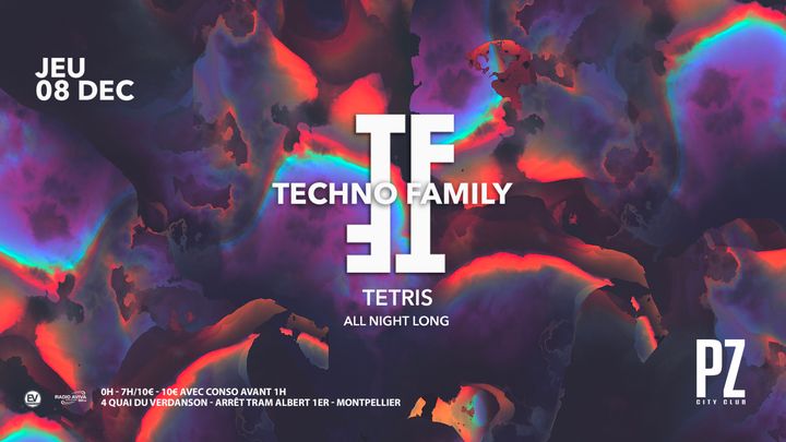 Cover for event: TECHNO FAMILY x TETRIS x PZ City Club