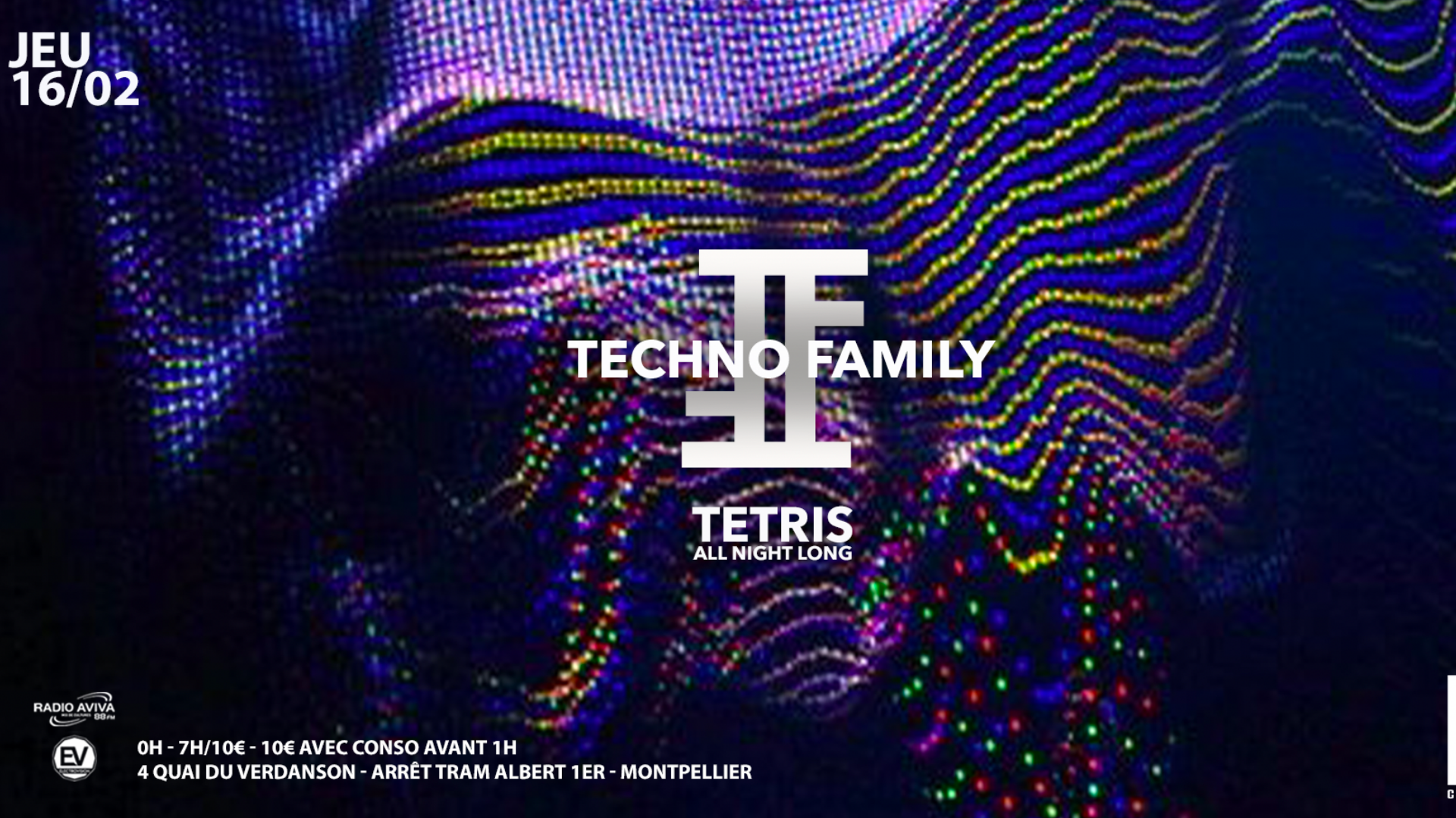 TECHNO FAMILY x TETRIS x PZ City Club image