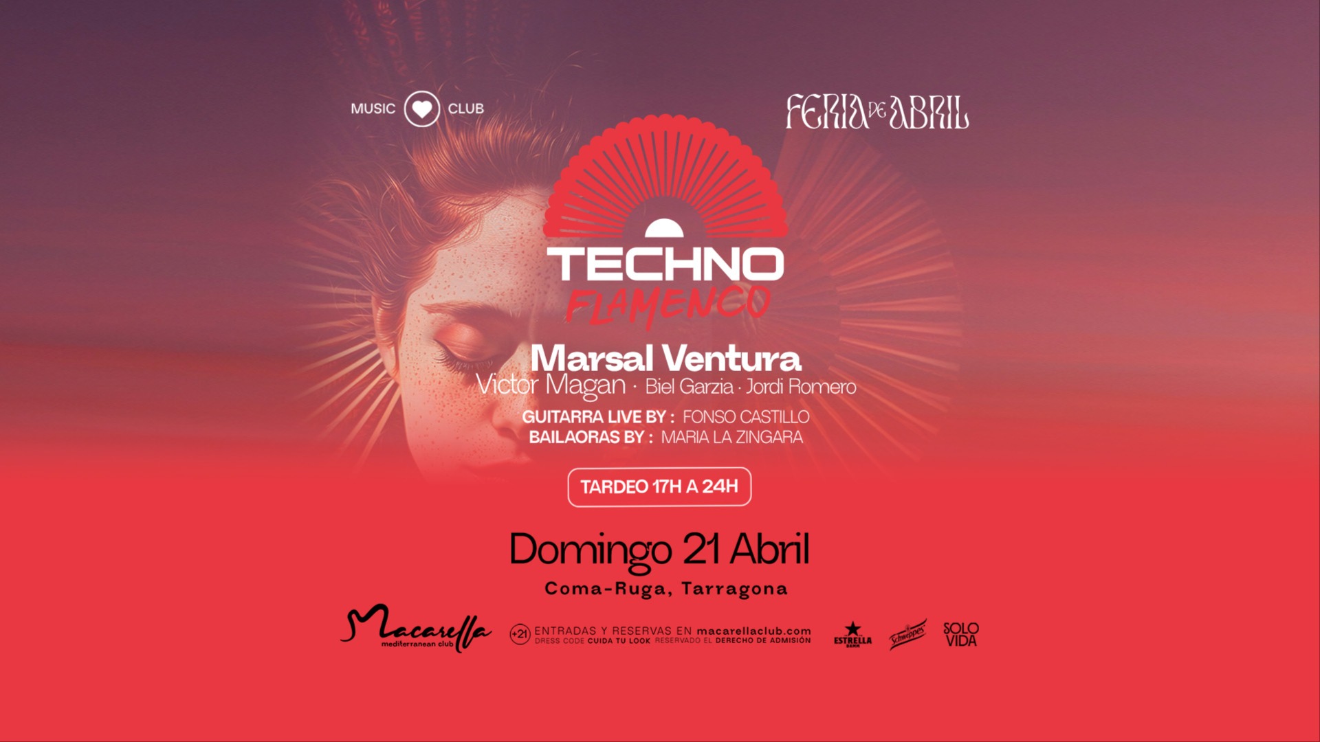TECHNO FLAMENCO | DOMINGO 21 ABRIL | TARDEO image