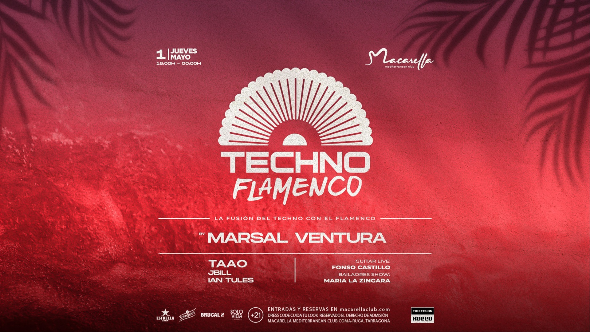TECHNO FLAMENCO | JUEVES 1 MAYO | TARDEO image