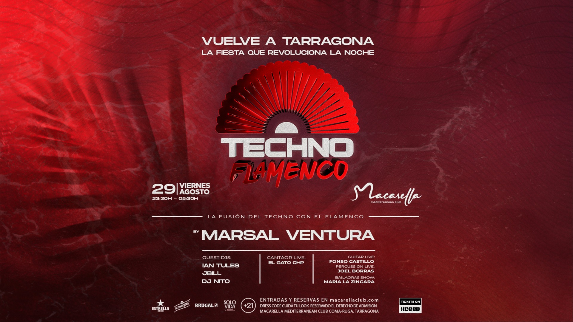 TECHNO FLAMENCO | VIERNES 29 AGOSTO image