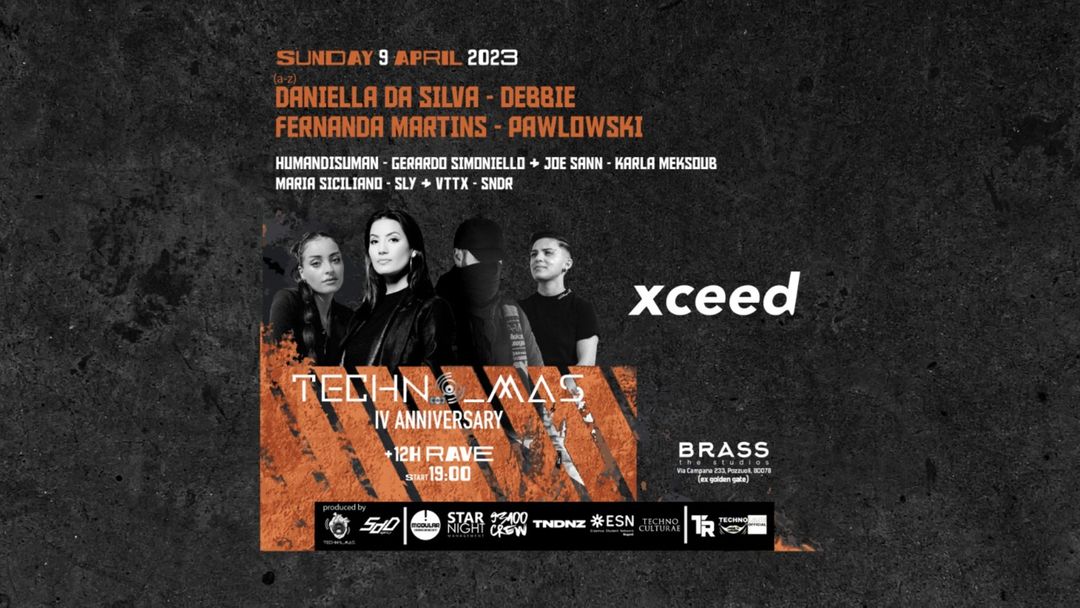 TECHNO_MAS IV ANNIVERSARY event cover