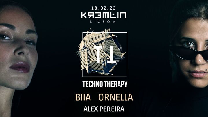 Cover for event: Techno Therapy w/ Biia