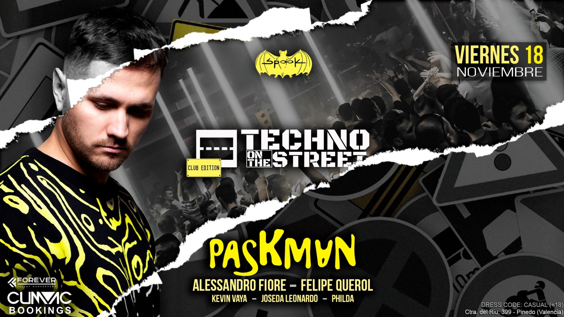TechnoOnTheStreet ClubEdition w/ PASKMAN