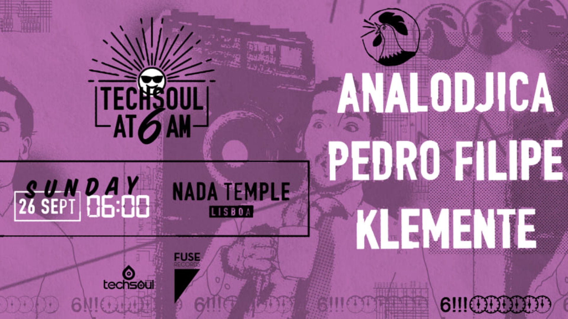Techsoul at 6AM w/ Analodjica