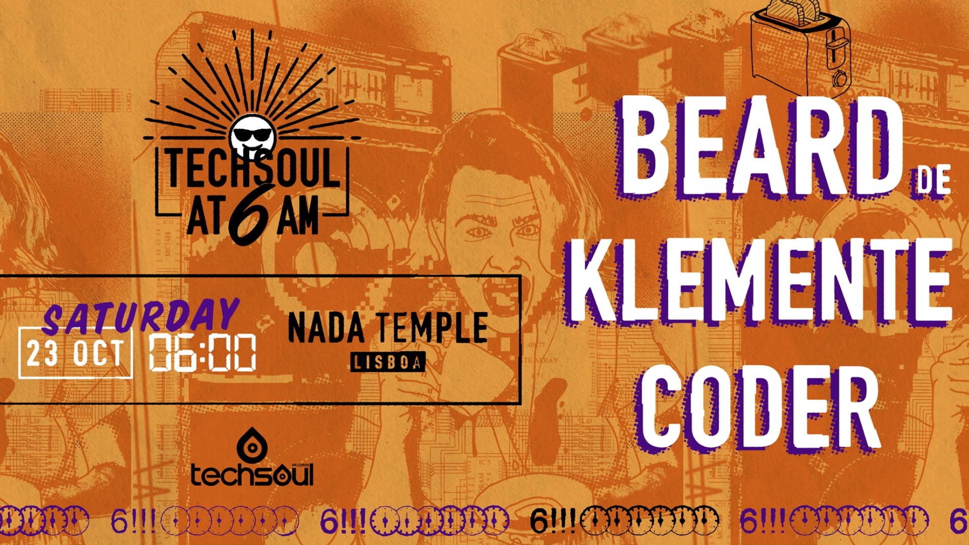 Techsoul at 6AM w/ BEARD (DE)