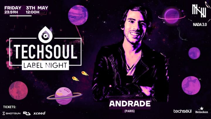 Cover for event: Techsoul Label Night w/ ANDRADE (FR)
