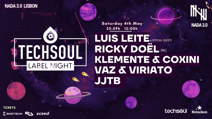 Cover for event: Techsoul Label Night w/ Luis leite 