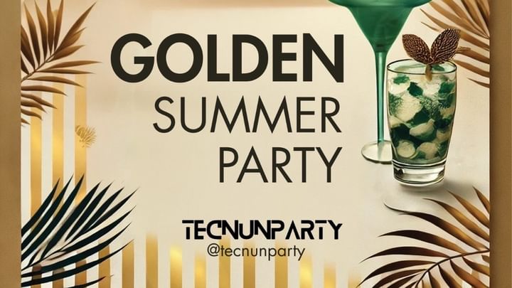 Cover for event: TECNUN PARTY - Golden Summer