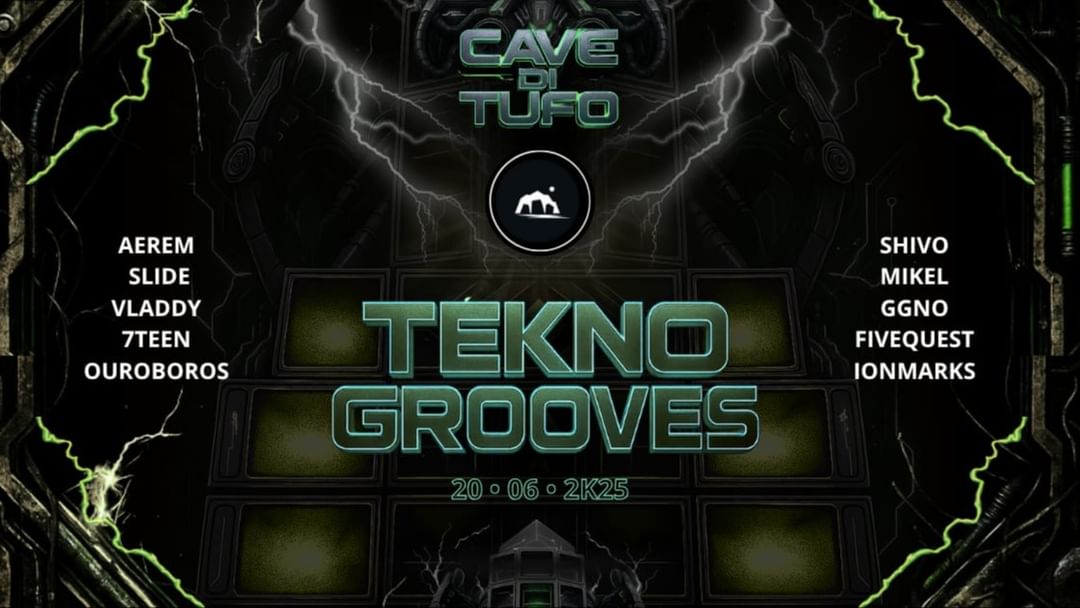 Capa do evento Tekno Grooves