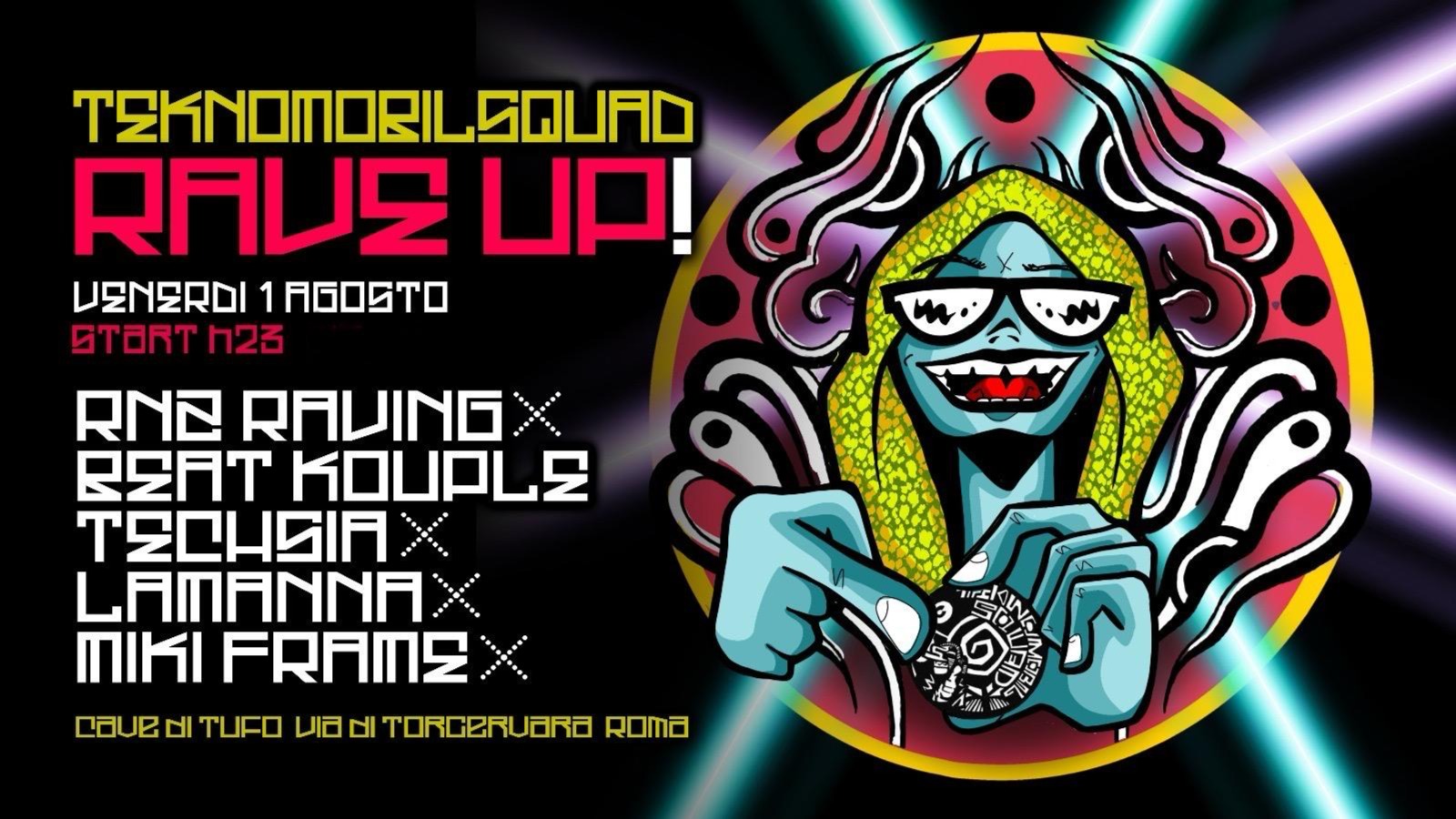 Tekno Mobil Squad - Rave Up! image