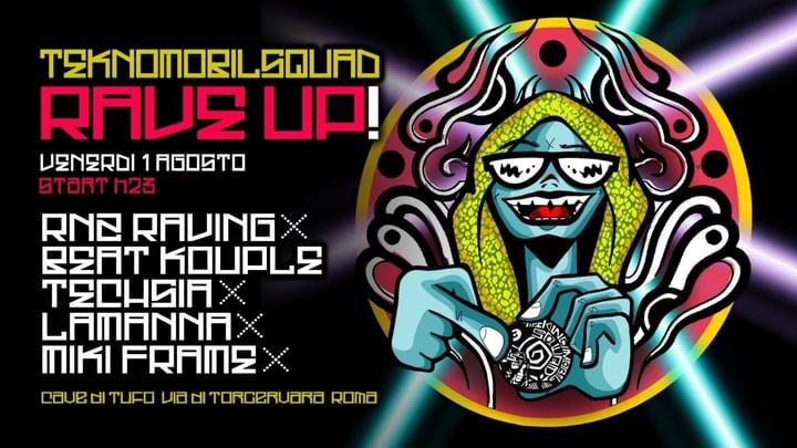 Cover for event: Tekno Mobil Squad - Rave Up!