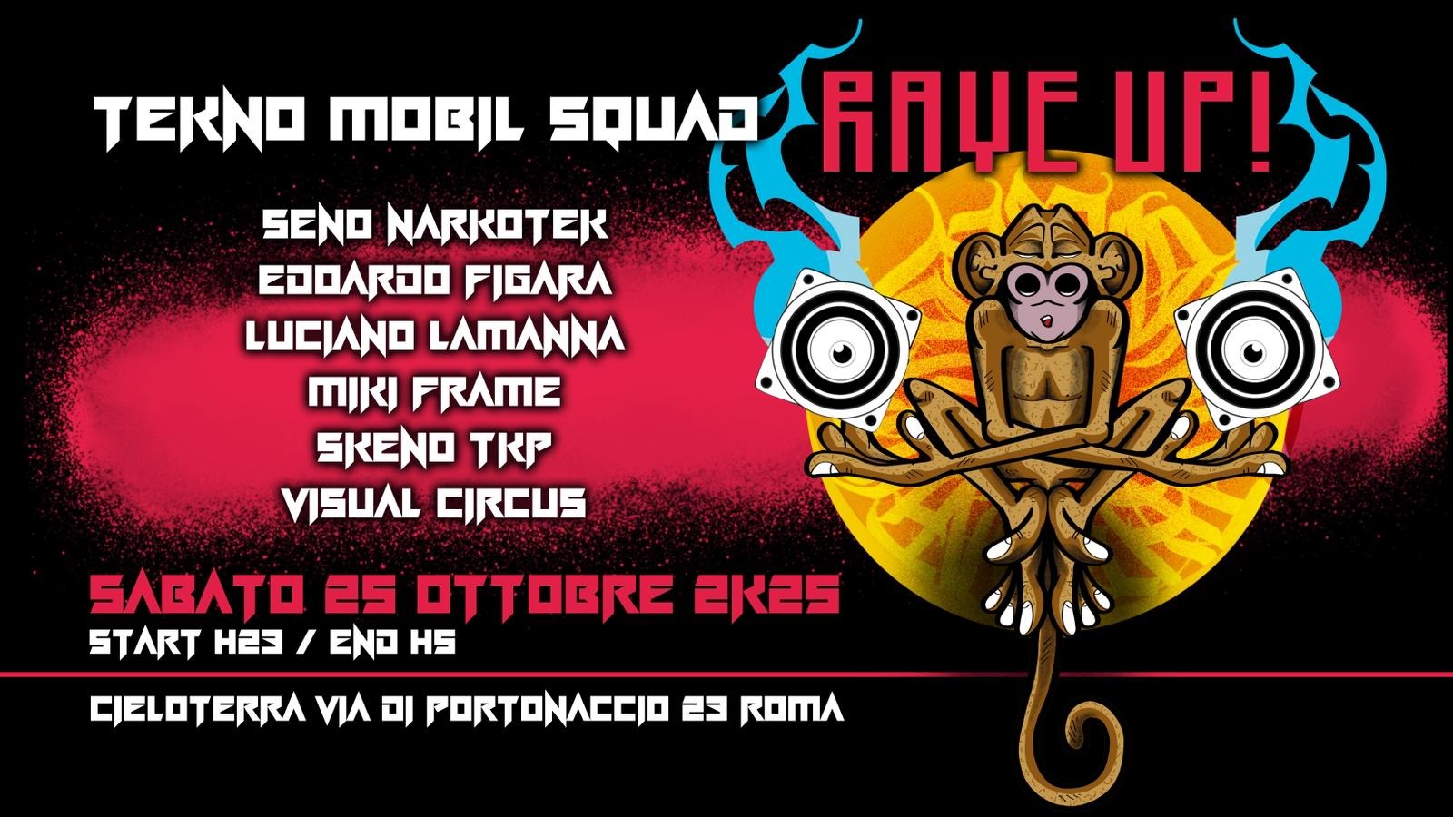 Tekno Mobil Squad - Rave Up! image