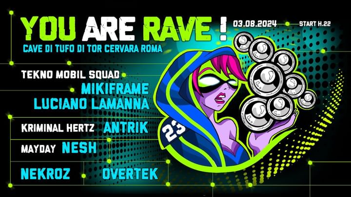 Cover for event: TEKNO MOBIL SQUAD - You Are Rave!