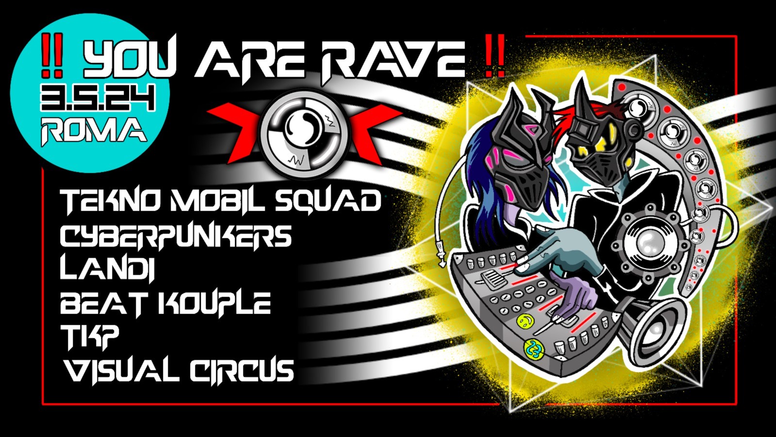 Tekno Mobil Squad - You Are Rave image