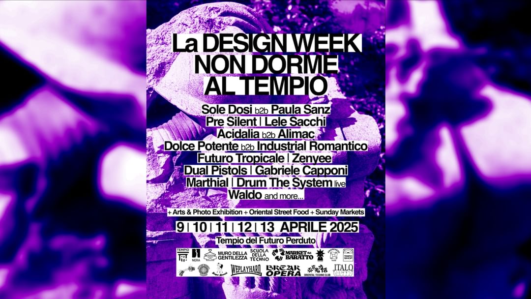 Tempio Design Week - Day 3 event cover