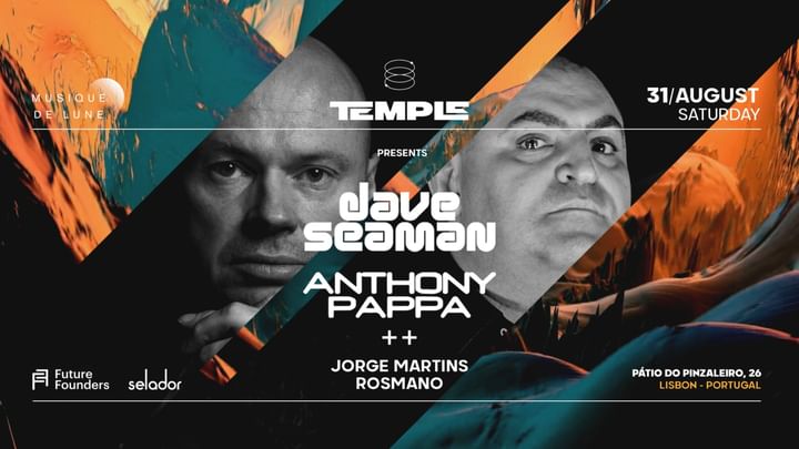 Cover for event: Temple presents Dave Seaman (UK), Anthony Pappa (AUS)