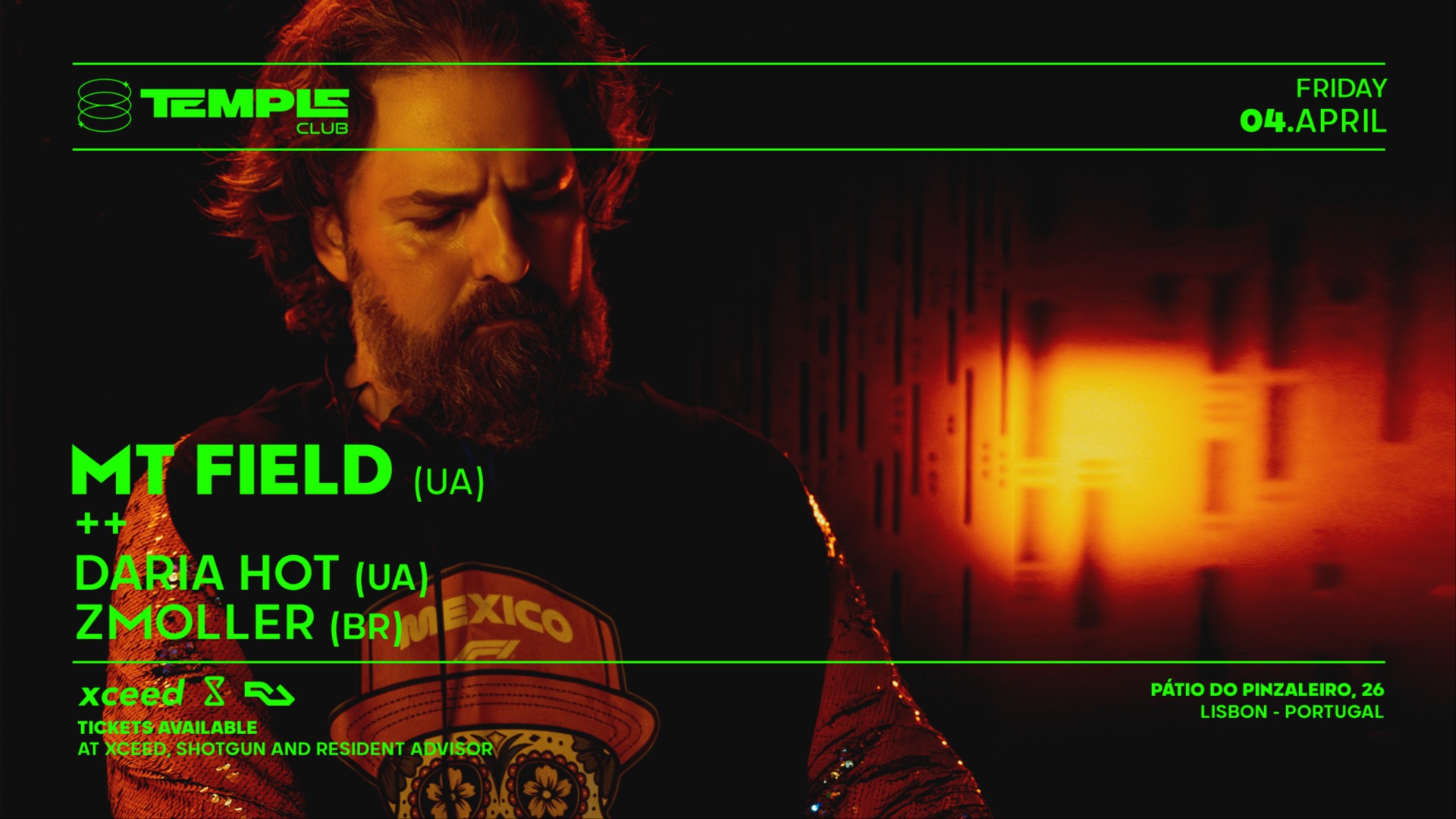 Temple presents MT Field (UA), Daria Hot (UA), Zmoller (BR) image
