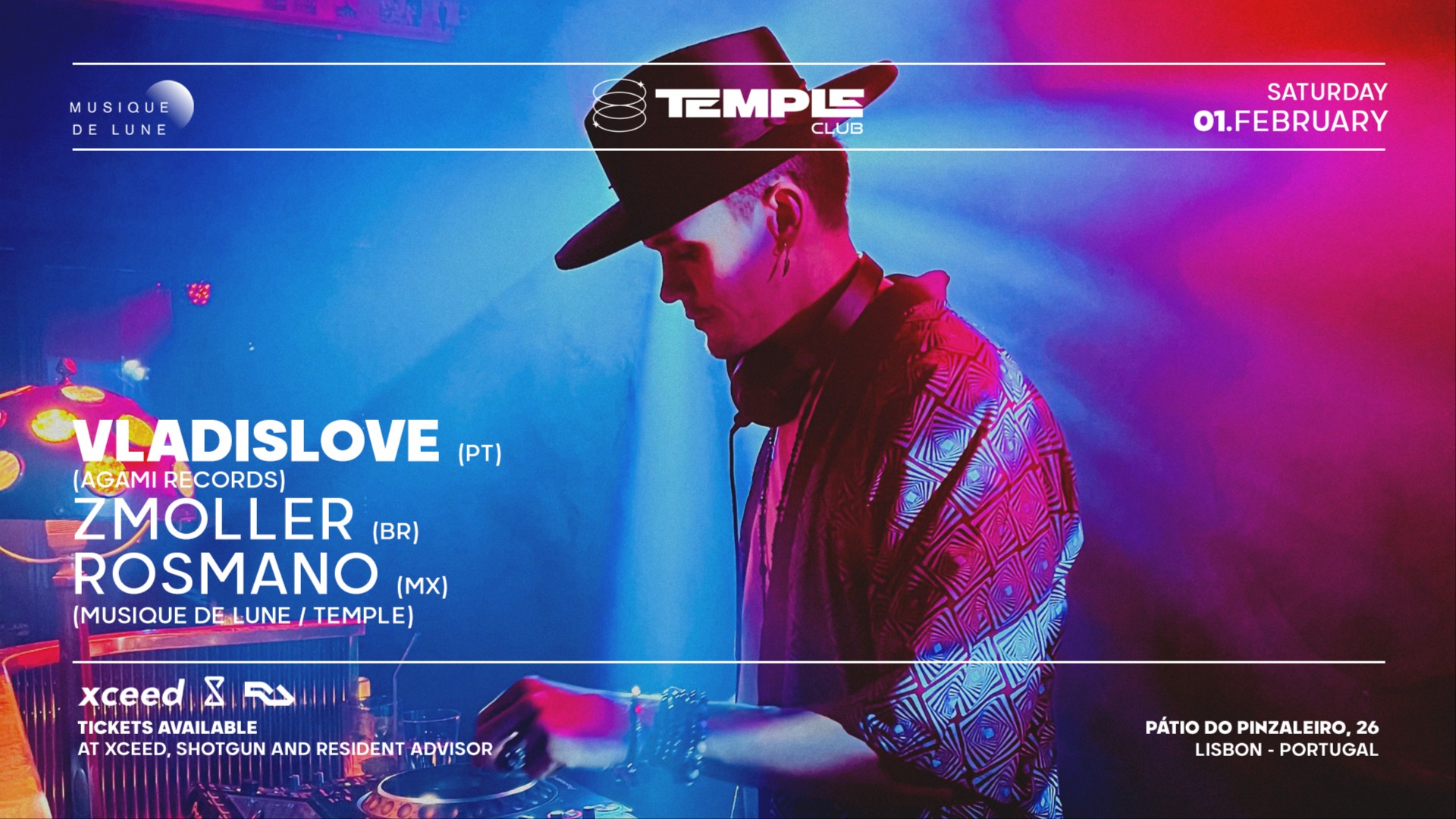 Temple x Musique de Lune: Vladislove, Zmoller & Rosmano image