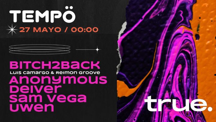 Cover for event: Tempö · Bitch2Back, Anonymois, Deiver, Sam Vega, Uwen