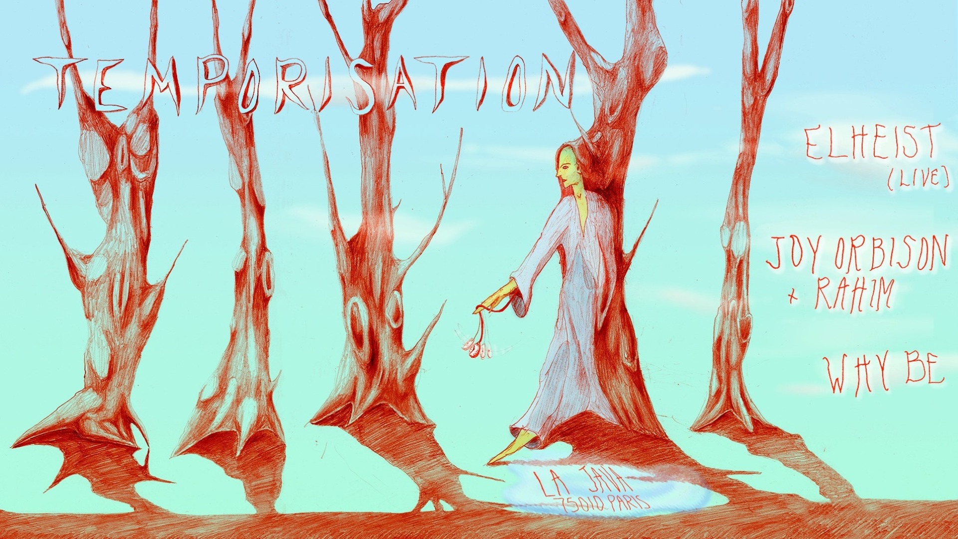 Temporisation : Joy Orbison b2b Rahim, Why Be, Elheist (live) image