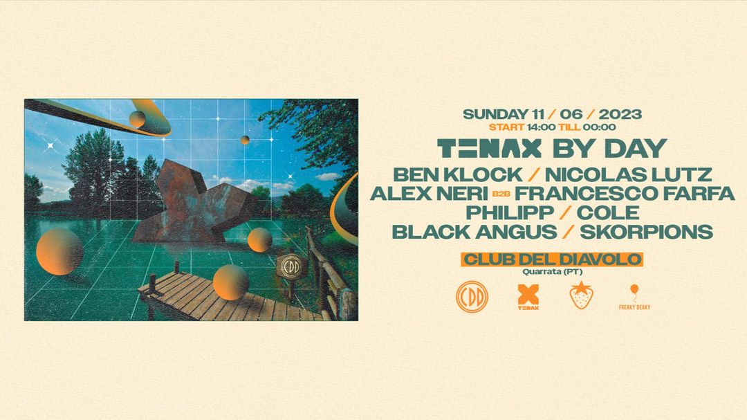 Couverture de l'événement TENAX BY DAY @ CLUB DEL DIAVOLO 